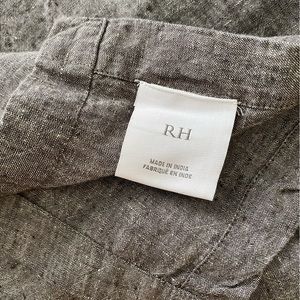 Restoration Hardware Stonewashed Belgian Linen shower curtain
